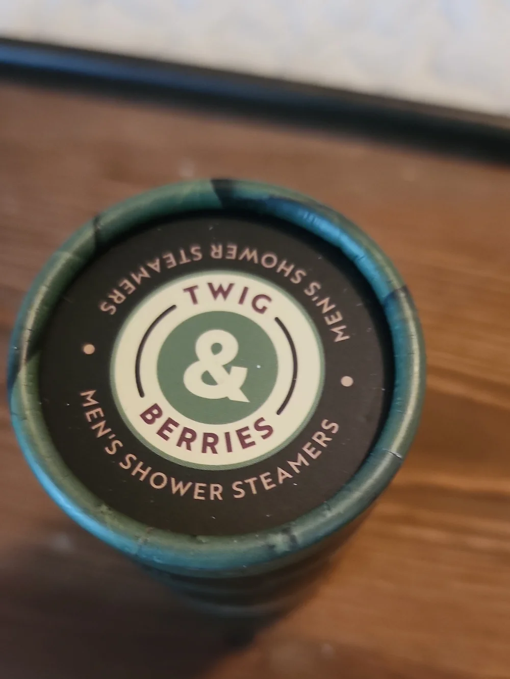 NWT Twig & Berries Men's Shower Steamers- Relax Bruh
